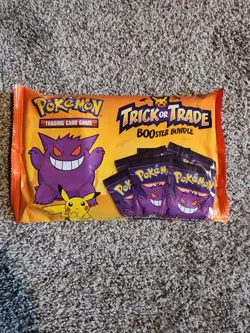 Nintendo Pokemon TCG BOOster Trick Or Trade Trading Card Game 2022 - 40 Cards - Image 1