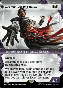 MTG Ezio Auditore da Firenze - Foil - Showcase, NM-Mint, English Universes Beyon - Image 1