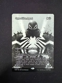 Opposition Agent (BORDERLESS) Marvel's Spider-Man - Magic/MTG - Image 1