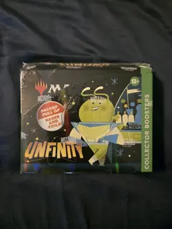 MTG Unfinity Collector Booster Box Sealed English Magic The Gathering 195166170749 - Image 1