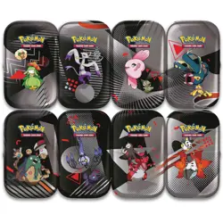 Pokemon TCG Scarlet & Violet Unova Mini Tin 4 Box Factory Sealed Case - Image 5