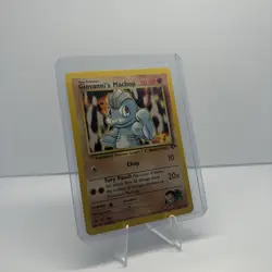 Pokemon TCG Giovanni’s Machop Gym Challenge 72/132 Regular NM. - Image 3