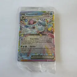 Glaceon Ex 026/131 Pokemon Holiday Calendar 2025 Snowflake Stamp Promo Sealed - Image 1