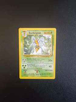 Carte Pokemon Dardargnan 17/102 Edition 2 Rare Set de Base Wizards FR NM - Image 1