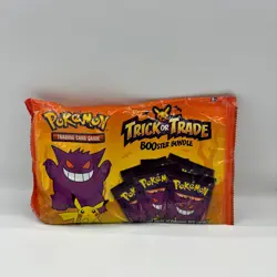 New Pokemon TCG Halloween Trick or Trade Booster Bag Bundle 40 Packs sealed - Image 1