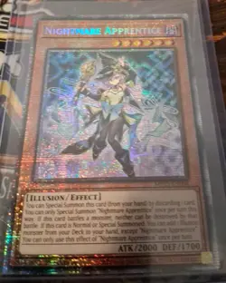 Yugioh Nightmare Apprentice MP25-EN004 Starlight Rare 1st Edition NM - Image 2