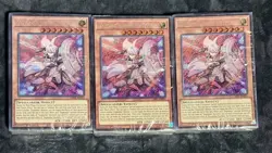 YuGiOh Chronicles Deck Set Of 3 W/ Dogmatika Fleurdelis, the Knighted Promo - Image 1