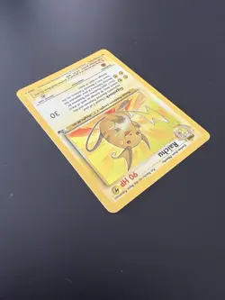 Raichu 14/62 Fossil Unlimited 1999 Pokemon Card Holo Rare NM - Image 4