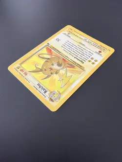 Raichu 14/62 Fossil Unlimited 1999 Pokemon Card Holo Rare NM - Image 5