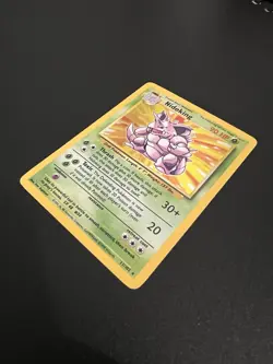 Nidoking 11/102 Base Set Unlimited 1999 Pokemon Card Holo Rare NM - Image 3