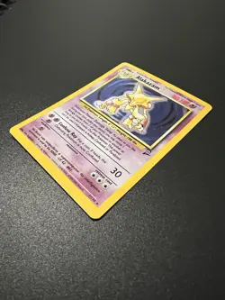 Alakazam 1/130 Base Set 2 2000 Pokemon Card Holo Rare NM - Image 3
