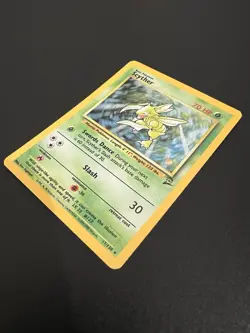 Scyther 17/130 Base Set 2 2000 Pokemon Card Holo Rare NM - Image 3