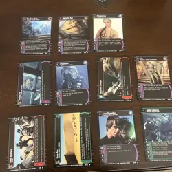 STAR WARS TCG WOTC RETURN OF THE JEDI 11 CARD LOT - MAX REBO BAND (A) - Image 1