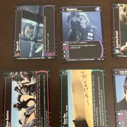 STAR WARS TCG WOTC RETURN OF THE JEDI 11 CARD LOT - MAX REBO BAND (A) - Image 4