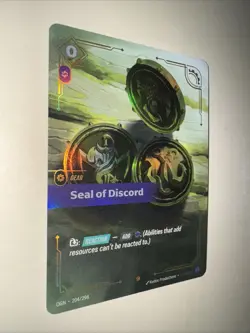 Seal of Discord OGN 204/298 Epic Riftbound TCG CCG Card Game - Image 2