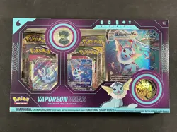 Pokemon Cards Sealed Vaporeon Vmax Premium Collection Evolving Skies Swsh - Image 1