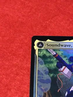 MTG Soundwave, Sonic Spy Foil 14/15 Universes Beyond: Transformers - Image 3