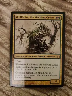 1x MTG Magic The Gathering TCG Skullbriar the Walking Grave - Rare - Commander. - Image 1