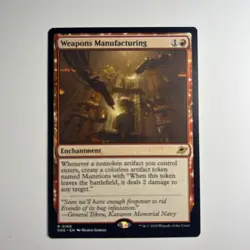 Weapons Manufacturing Edge of Eternities Regular Rare MTG - Image 1