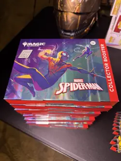 Magic The Gathering Marvel’s Spider-Man Collector Booster Omega Sealed - Image 1