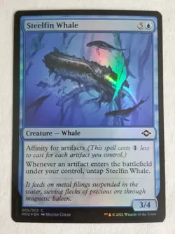 Steelfin Whale 65 Modern Horizons 2 Foil MTG: Magic the Gathering - Image 1