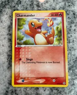 Pokemon TCG Charmander Holo 57/112, Fire Red & Leaf Green (LP) - Image 1
