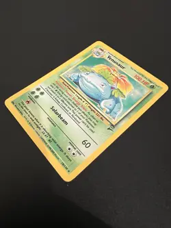 Venusaur 18/130 Base Set 2 2000 Pokemon Car Holo Rare NM - Image 3