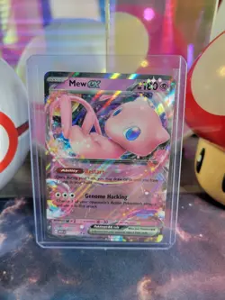 Mew Ex 151/165 Pokemon TCG S&V 151 Double Rare Holo NM - Image 1