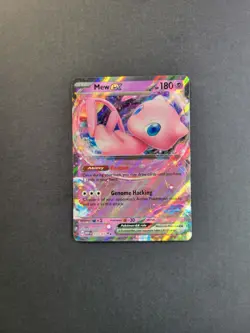 Mew Ex 151/165 Pokemon TCG S&V 151 Double Rare Holo NM - Image 2