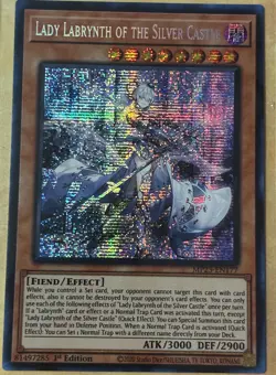 Yu-Gi-Oh! TCG: Lady Labyrinth of the Silver Castle MP 23-EN177 (PSR) 1st Ed MT - Image 1
