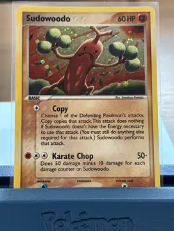 Sudowoodo 15/115 Unseen Forces Holo Near Mint Light Played Pokemon TCG Card 2005 - Image 1