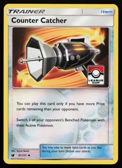 Counter Catcher 091/111 Promo League & Championship Cards Pokemon Card - Image 1