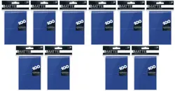 1000 Ultra Pro Matte Standard Size Blue Deck Protectors Card Sleeves mtg - Image 1