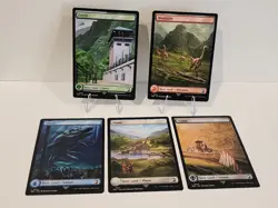 Universes Beyond: Jurassic World Collection (REX) MTG Lands Dinosaur Full Art NM - Image 1