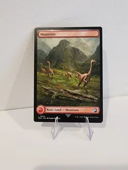 Universes Beyond: Jurassic World Collection (REX) MTG Lands Dinosaur Full Art NM - Image 3