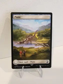 Universes Beyond: Jurassic World Collection (REX) MTG Lands Dinosaur Full Art NM - Image 4