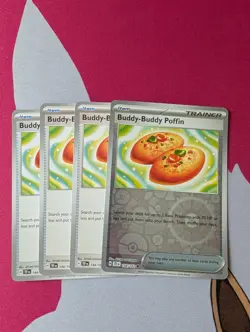 Pokemon Playset Buddy-Buddy Poffin Temporal Forces 144/162 - Image 1
