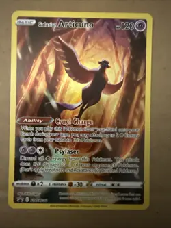 Pokemon TCG Galarian Articuno SWSH282 Black Star Promo - Image 1