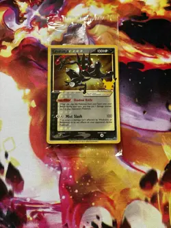 Pokemon TCG Greninja Gold Star SWSH144 Celebrations Black Star Promo NEW/SEALED - Image 1