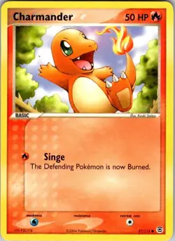 Pokemon | FireRed & LeafGreen | Charmander - 057/112 | 57/112 | Normal | NM - Image 1