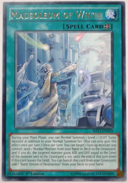 Yugioh Mausoleum of White - Rare - SHVI-EN059 - 1st Edition - NM - Image 1