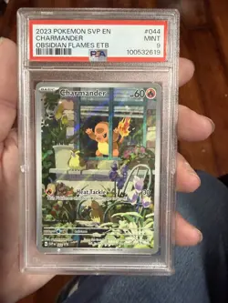 Pokemon TCG Graded Card Lot Of 6 PSA 9, Umbreon, Mew, Charmander, Vaporeon - Image 3