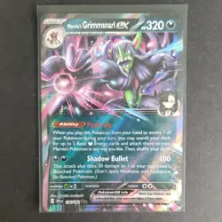 Pokemon TCG Card Marnie's Grimmsnarl EX Double Rare 136/182 Destined Rivals - Image 1