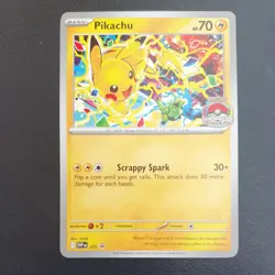 Pikachu Promo 2025 World Championships SVP EN 225 Pokemon TCG Card Worlds - Image 2