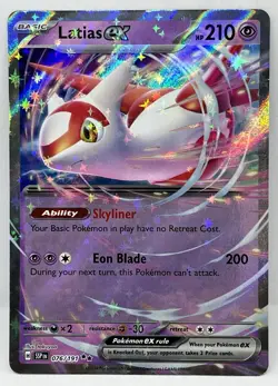 Latias ex - 076/191 Pokemon TCG Surging Sparks Holo Double Rare Pokemon Card - Image 1