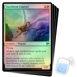 FOIL STARNHEIM COURSER X4 Kaldheim KHM Magic MTG MINT CARD - Image 1