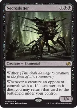 MTG Necroskitter, Light Play, English Modern Masters 2015 - Image 1