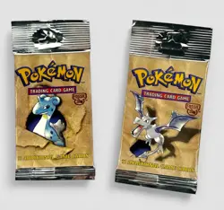 Wizards of the Coast Fossil Booster Pack Set Of 2 New Unopened - Image 1