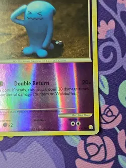 Pokemon TCG HeartGold & SoulSilver Wobbuffet 13/123 Reverse Holo Lightly Played - Image 4