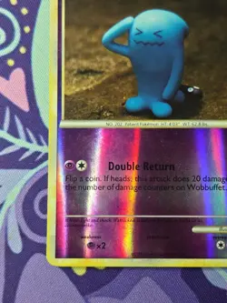 Pokemon TCG HeartGold & SoulSilver Wobbuffet 13/123 Reverse Holo Lightly Played - Image 5
